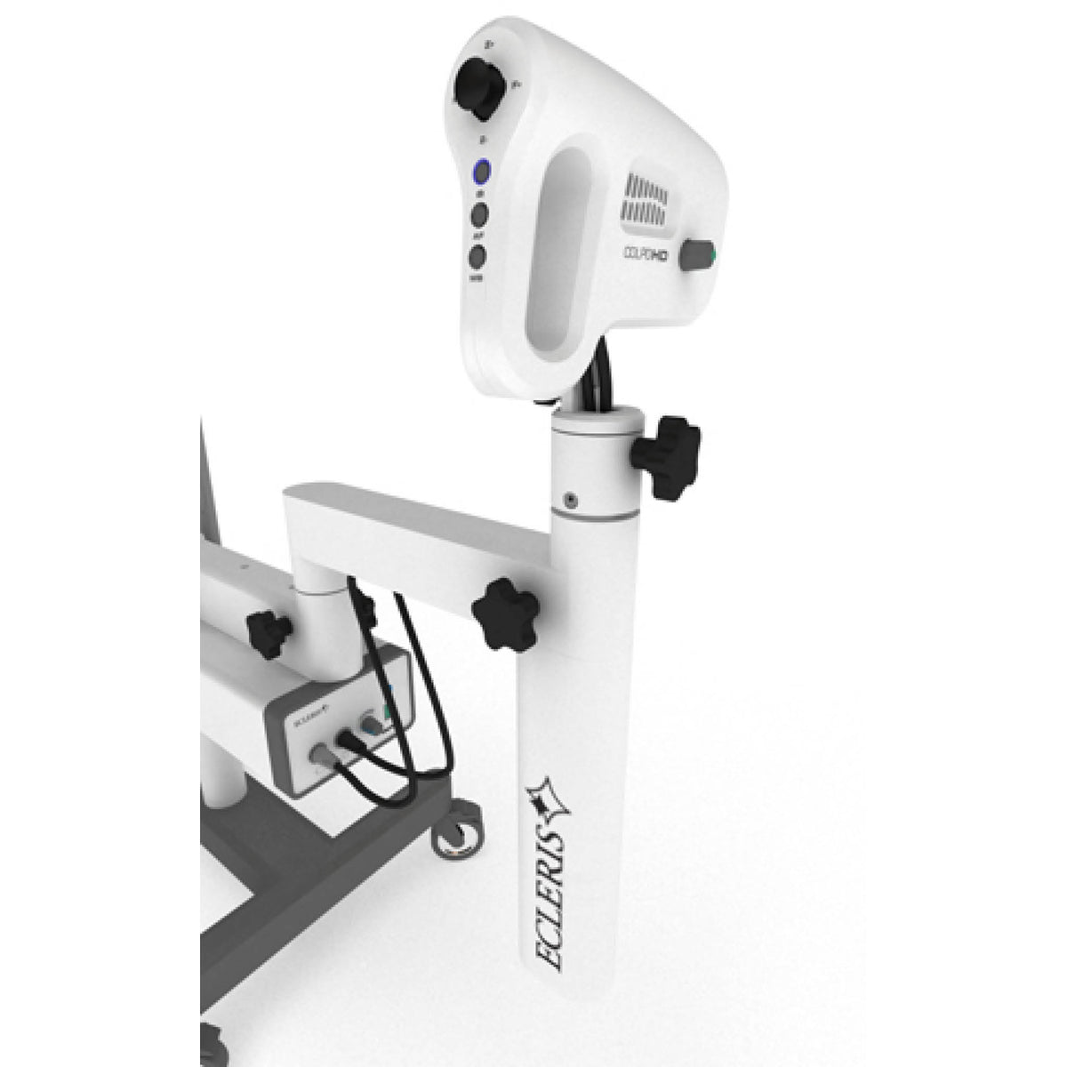 The Ecleris ColpoHD Digital Video Colposcope offers clinicians an illuminated, high definition magnified view of the cervix and tissues of the vagina and vulva.