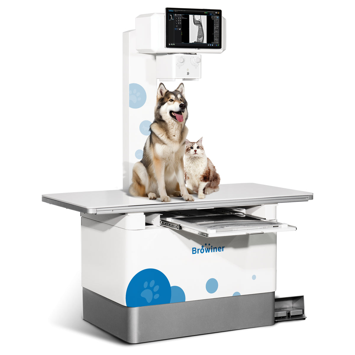 The ultimate veterinary digital X-ray system designed to empower vets with advanced imaging capabilities and enhanced diagnostic accuracy.