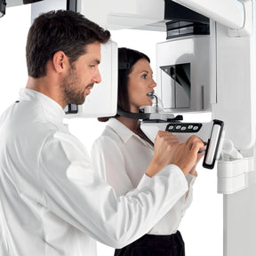 Ease patient aniexty with onboard console. No need to leave the room.