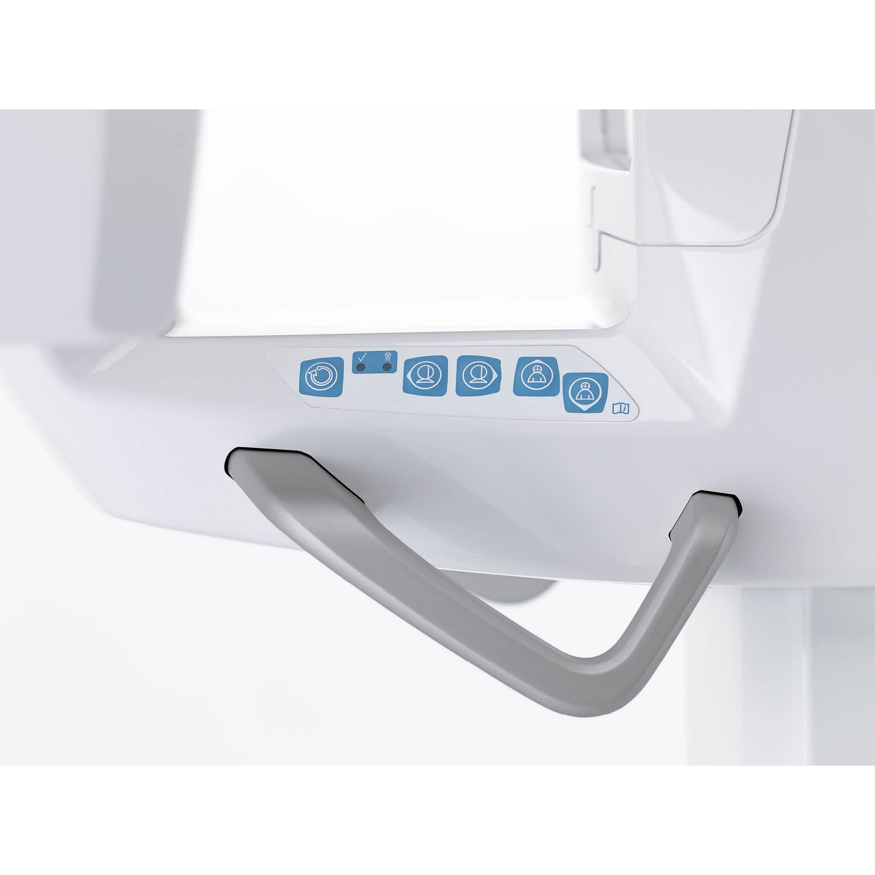 The NewTom GO 2D/3D is the smallest OPG/CBCT unit on the market close up.