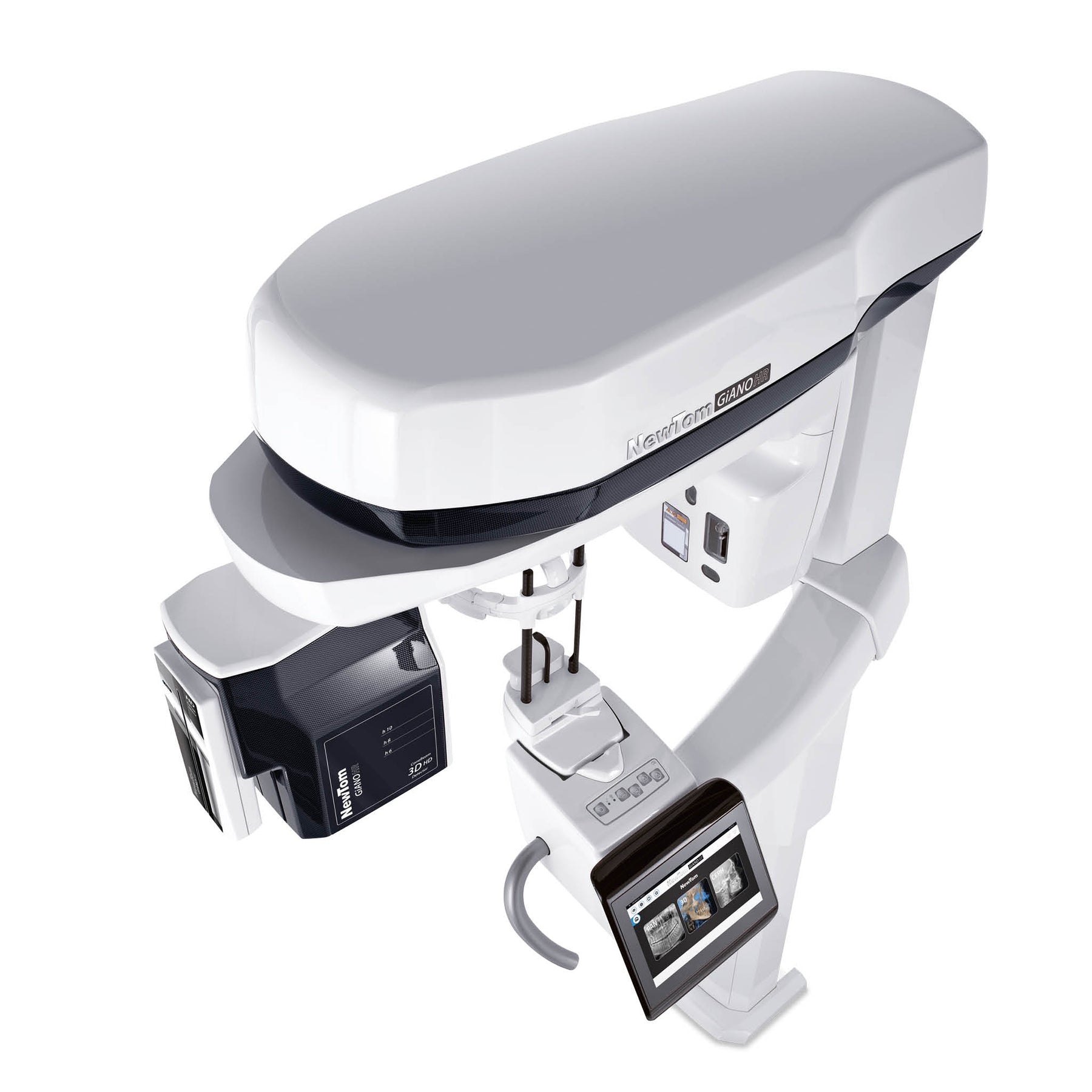 The GiANO HR is the complete hybrid CBCT for 2D/3D imaging, top view.