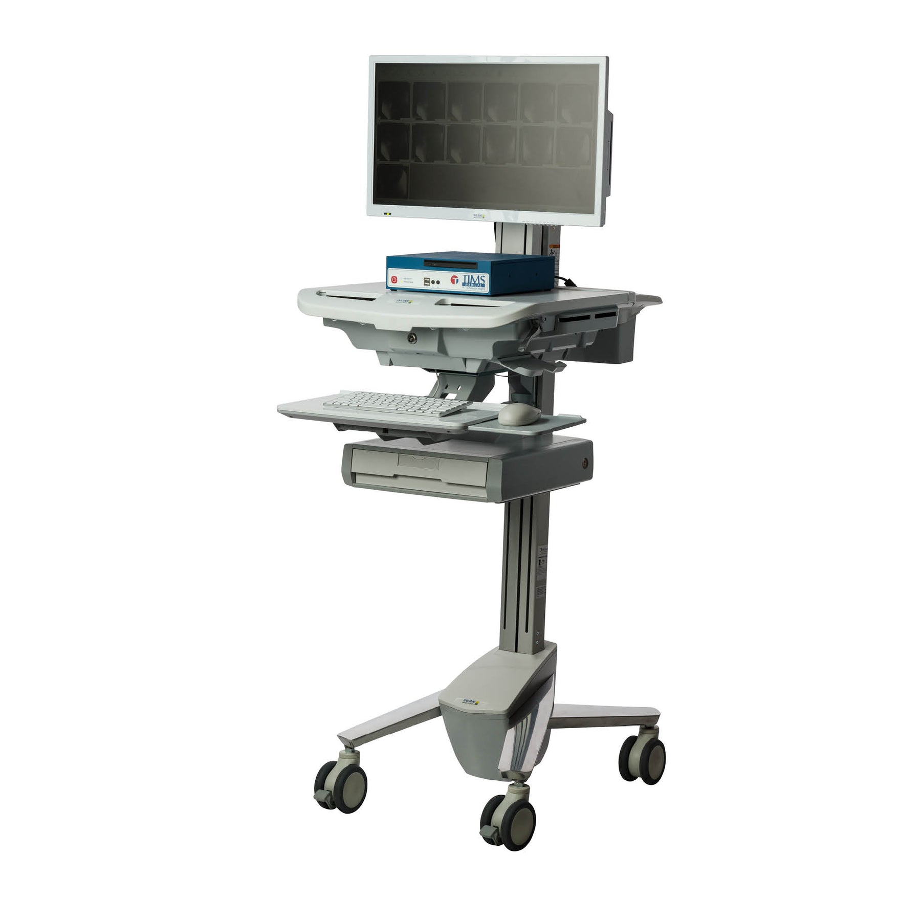 TIMS MVP (Medical Video Platform) recording solution on a stand.